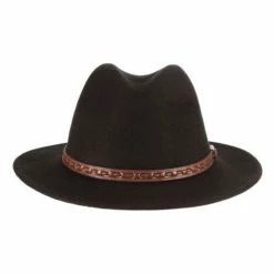 Cheapest ⭐ Hats & Caps Men's Dorfman-Pacific Wool Sierra Safari Fedora 🎉