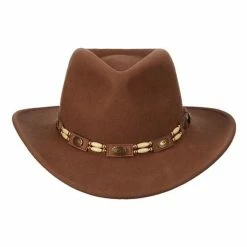 New 🎉 Hats & Caps Men's Dorfman-Pacific Knoxville Outback Cowboy Hat 🥰