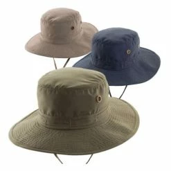 Outlet 😀 Hats & Caps Men's Dorfman-Pacific Microfiber Boonie **Assorted Colors** Sun Hat 🛒