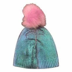Wholesale 🎁 Hats & Caps 👧 Girls' Dorfman-Pacific Dorfman Mermaid Foil Beanie ❤️
